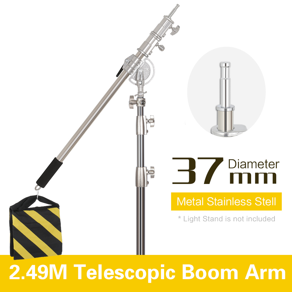 Photography Lighting Set - Zestaw ze stali nierdzewnej o długości