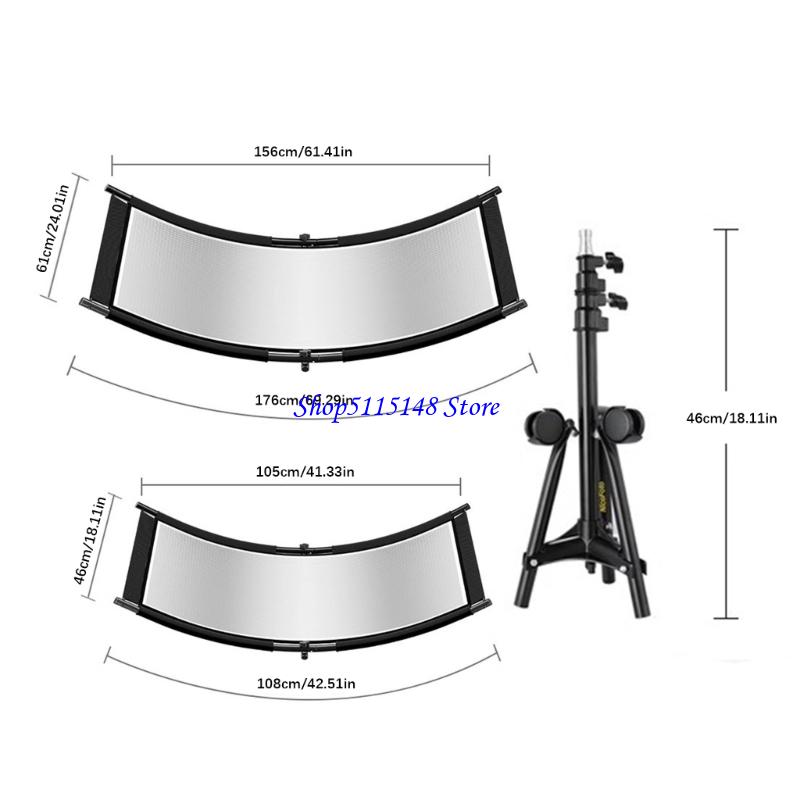 Photography Lighting Tools - F3MA Kompaktowo zakrzywiony reflektor fotograficzny do