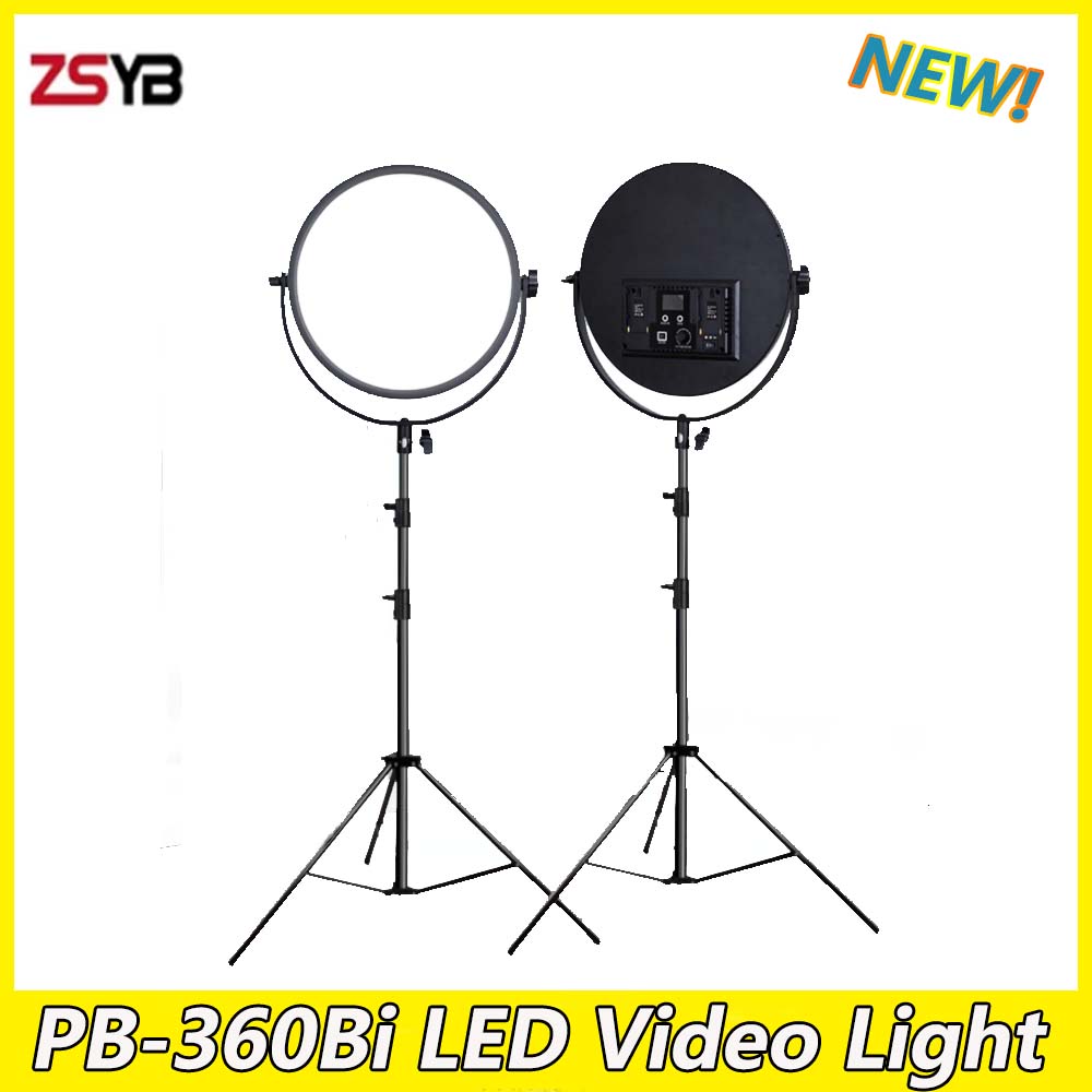 Photography Lighting Tools - ZSYB PB-360Bi światło LED do kamery