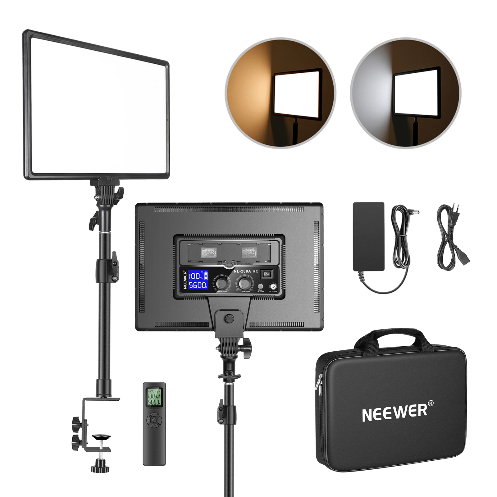 Photography Lighting Kit Neewer - Zestaw oświetleniowy LED Neewer do montażu