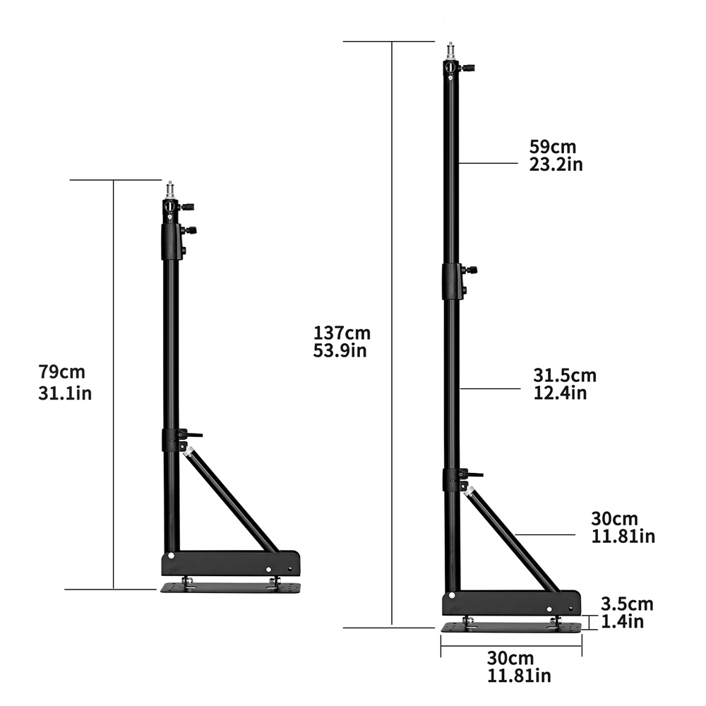 100/135/170 cm Trójkątne ramię – Photography Lighting Triangle recenzja i cena