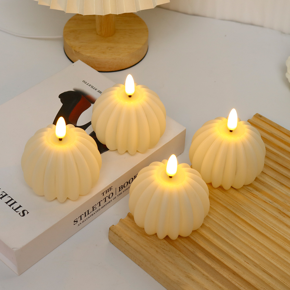 Świeca LED w kształcie kostki  – Lighting In Photography recenzja i cena