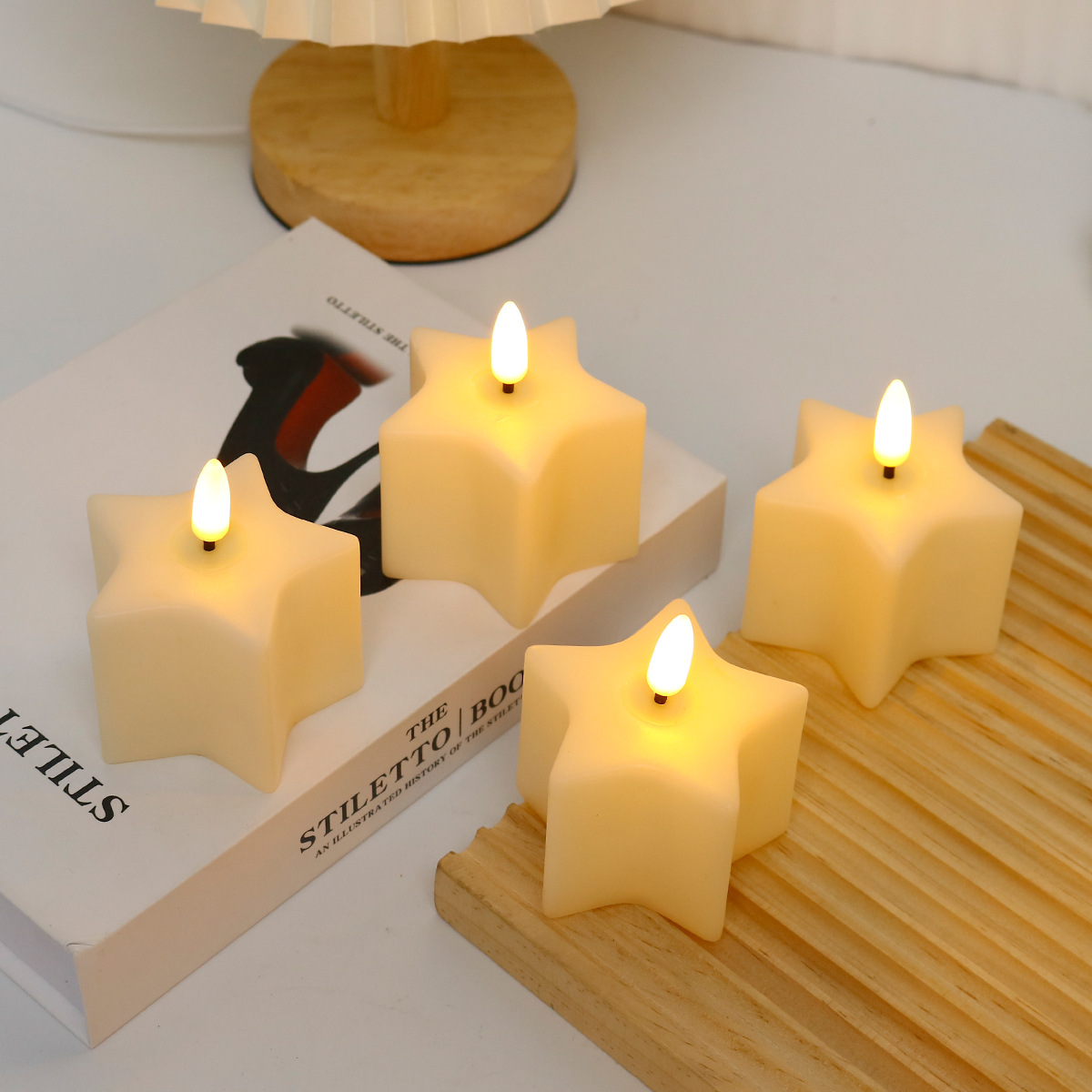 Świeca LED w kształcie kostki  – Lighting In Photography recenzja i cena