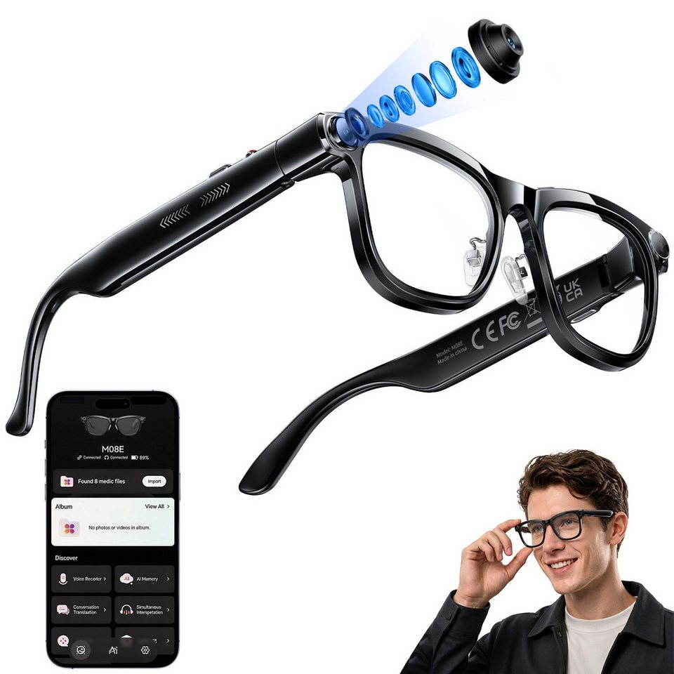 Inteligentne okulary AI z Chat – Photography Lighting Indoor recenzja i cena