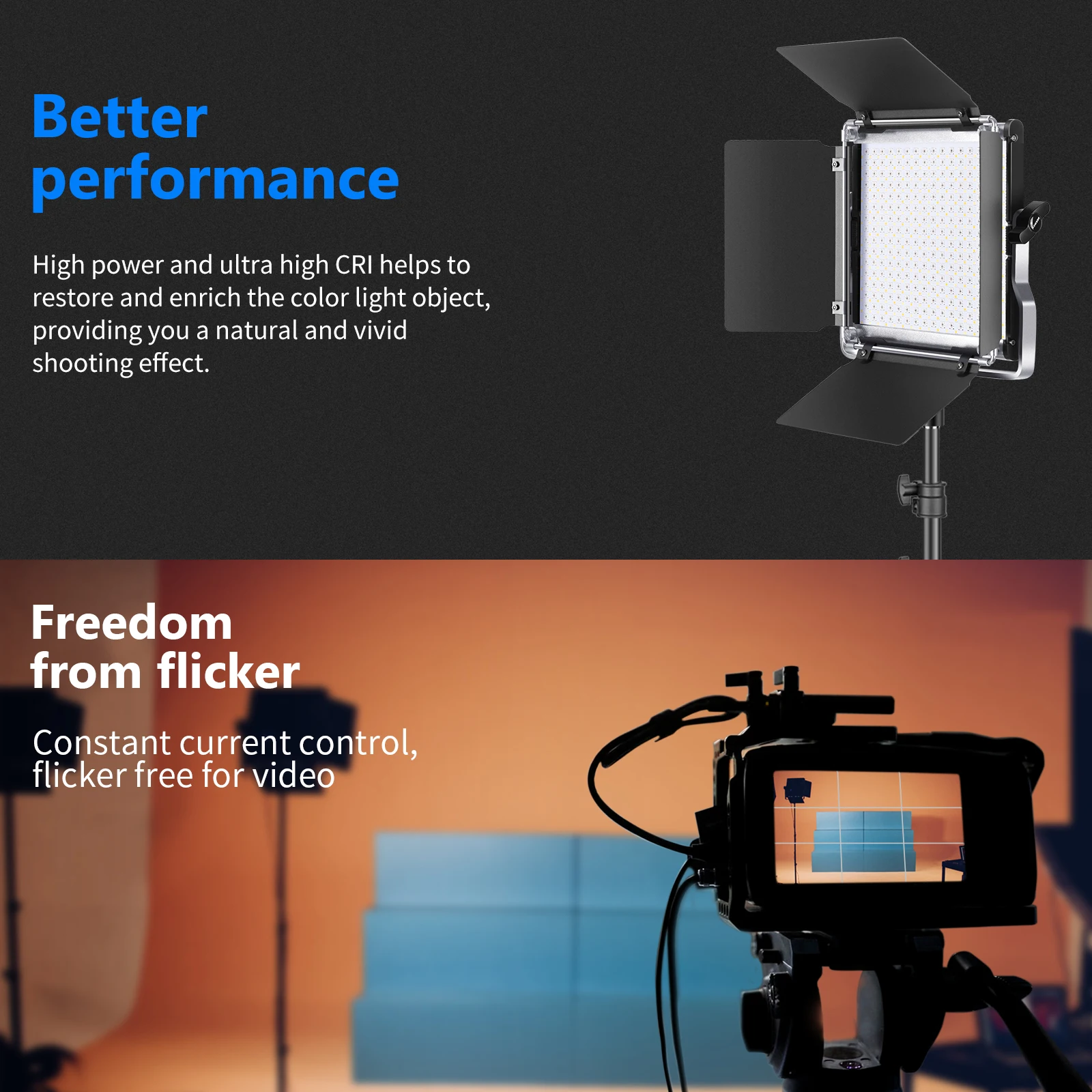 Neewer 660 RGB Lampa LED ze st – Photography Lighting Kit Neewer recenzja i cena