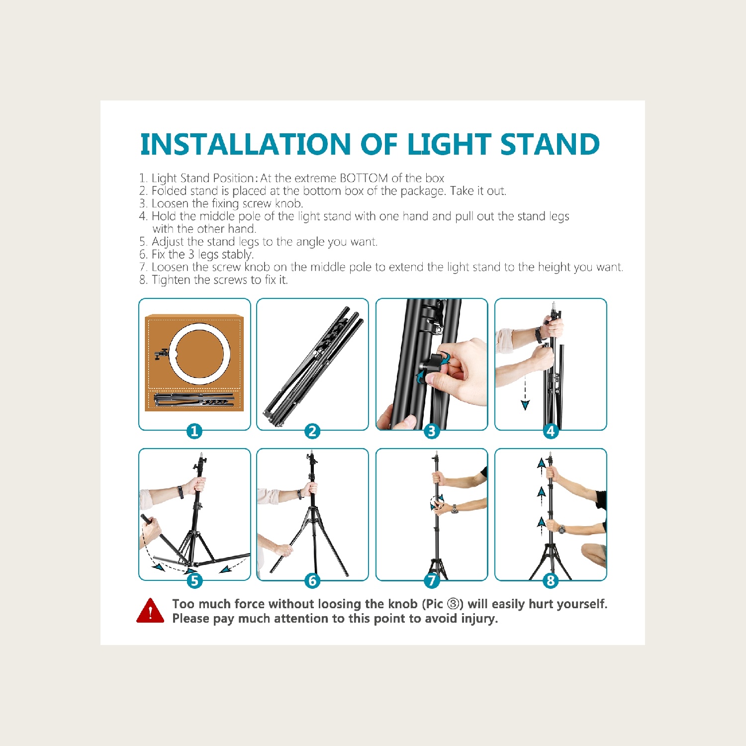NEEWER RL‑18 18-calowy zestaw  – Photography Lighting Kit Neewer recenzja i cena