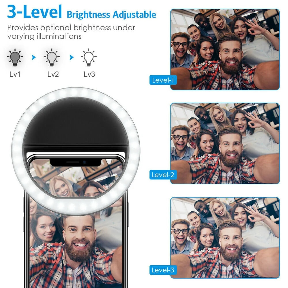 LED Lampa do Selfie z Ładowani – Photography Lighting Indoor recenzja i cena