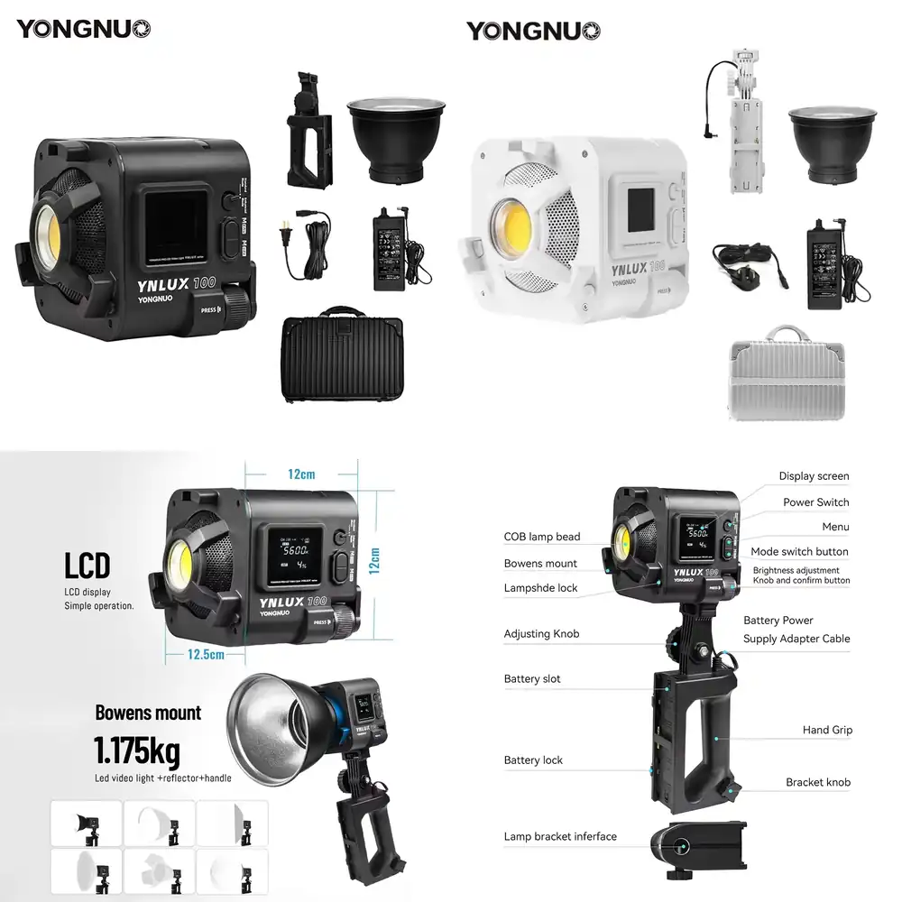 YONGNUO YNLUX100 100W 3200K-56 – Lighting In Photography recenzja i cena