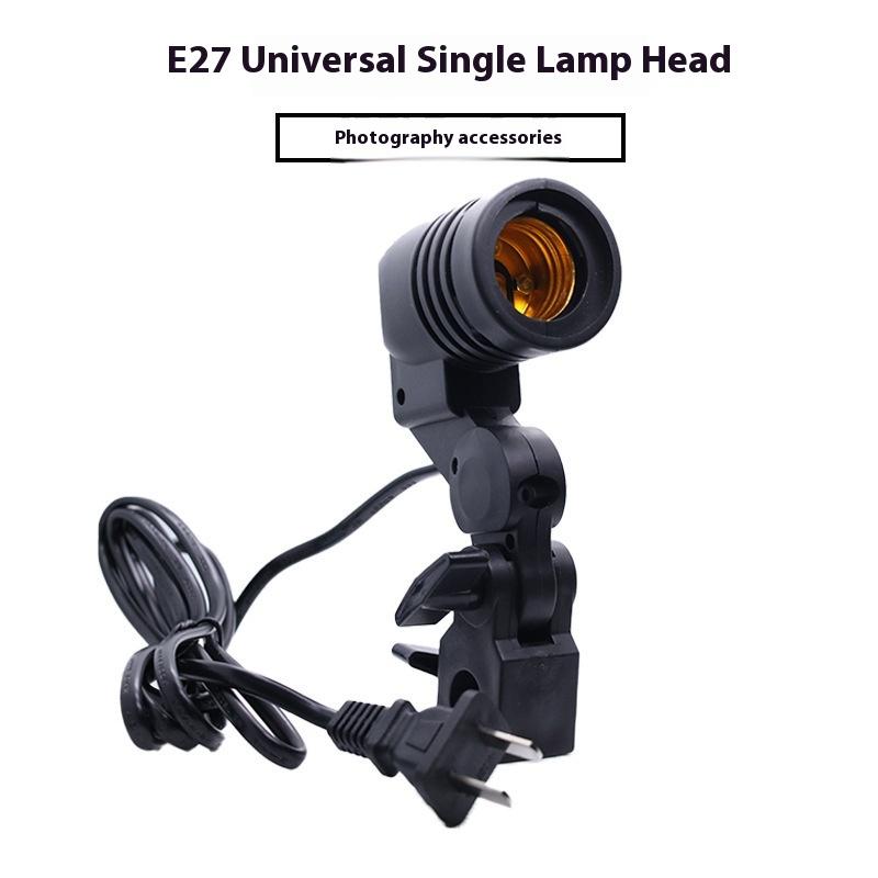 Czarny kabel 1.8M z gniazdem E – Photography Lighting Tools recenzja i cena