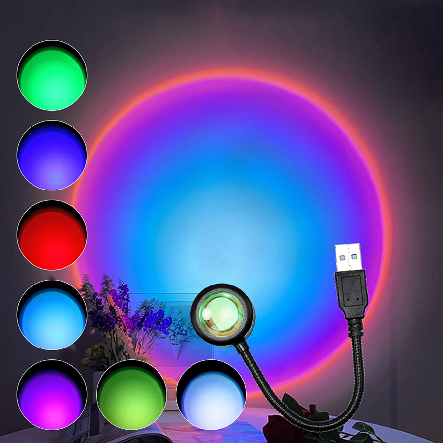 Projektor LED USB Lampa Zachód – Photography Lighting Diy recenzja i cena