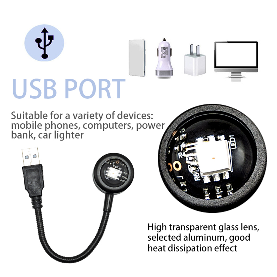 Projektor LED USB Lampa Zachód – Photography Lighting Diy recenzja i cena