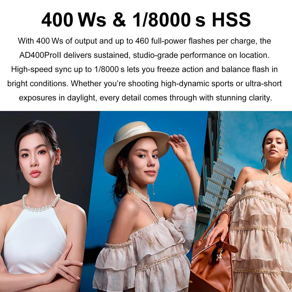 Godox AD400 Pro II AD400Pro II – Portable Strobe Monolight recenzja i cena