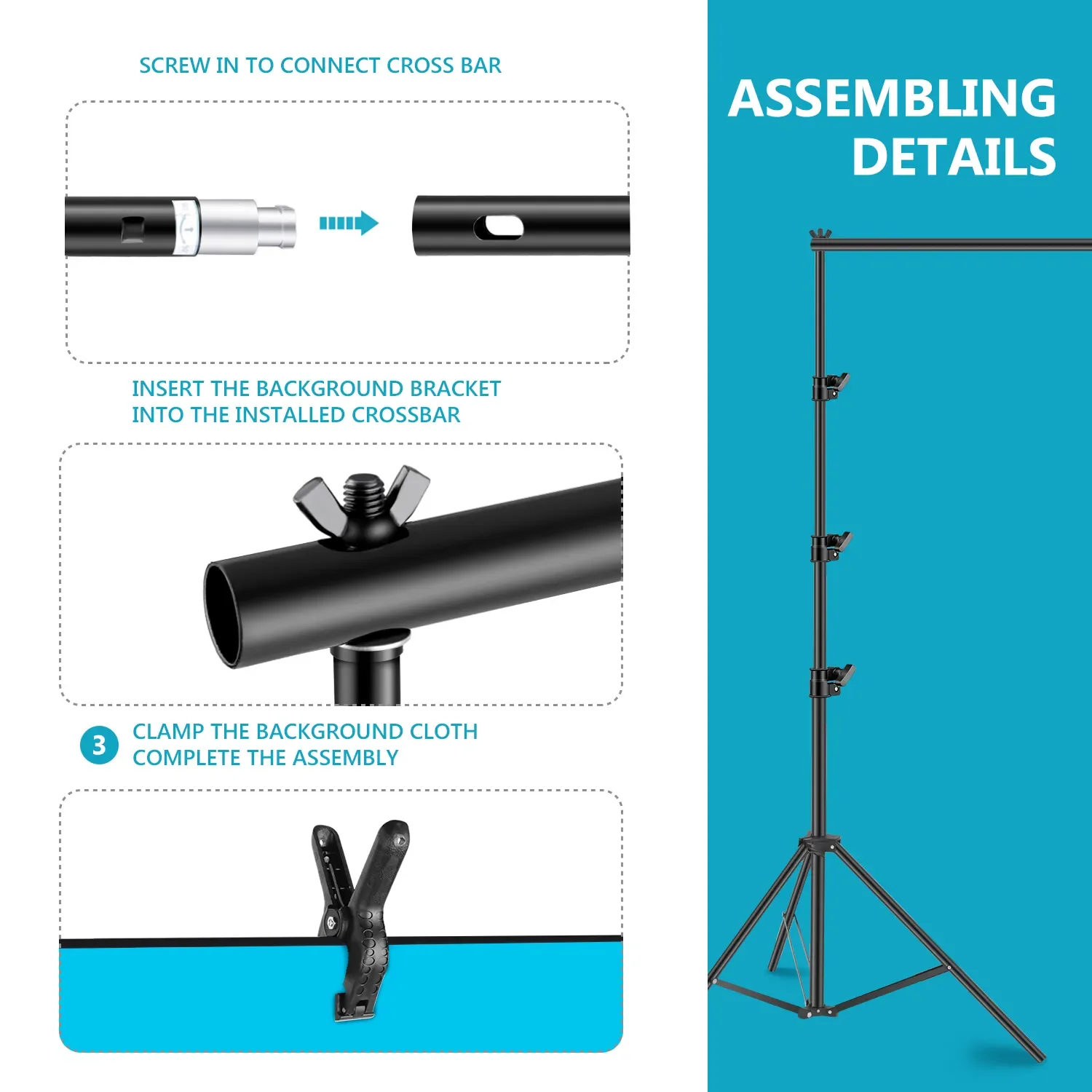 Kompletny zestaw oświetlenia f – Photography Lighting Kit Neewer recenzja i cena