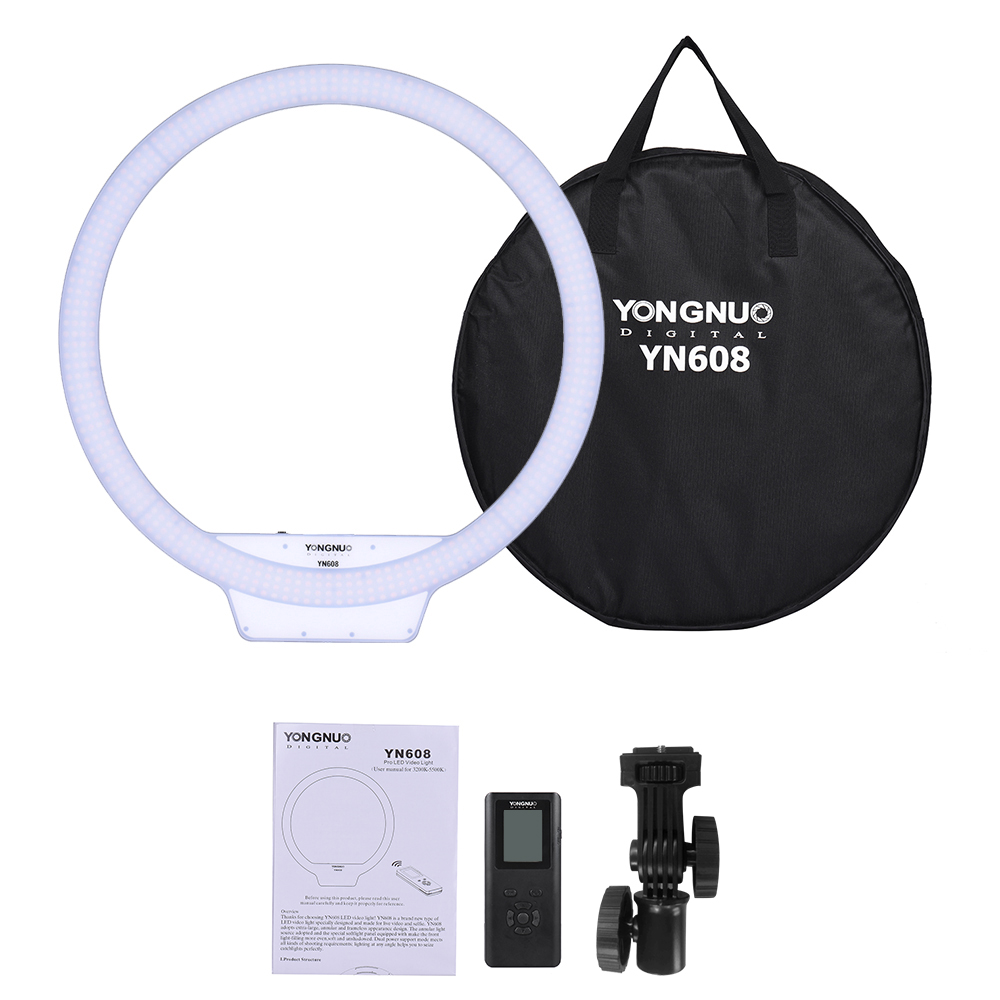 YONGNUO YN608 Studio Ring LED  – Photography Lighting Options recenzja i cena