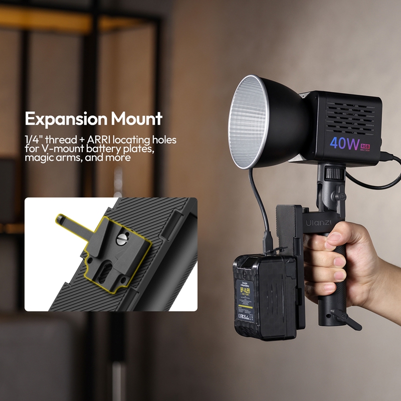Ulanzi LA06 Uchwyt do statywu  – Photography Lighting Set recenzja i cena