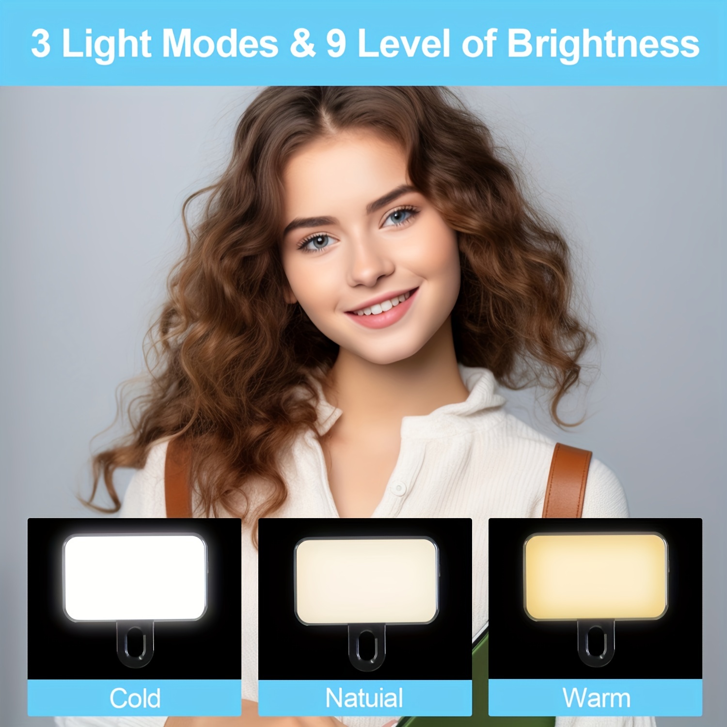 Przyklejana lampa do telefonu  – Photography Lighting Options recenzja i cena