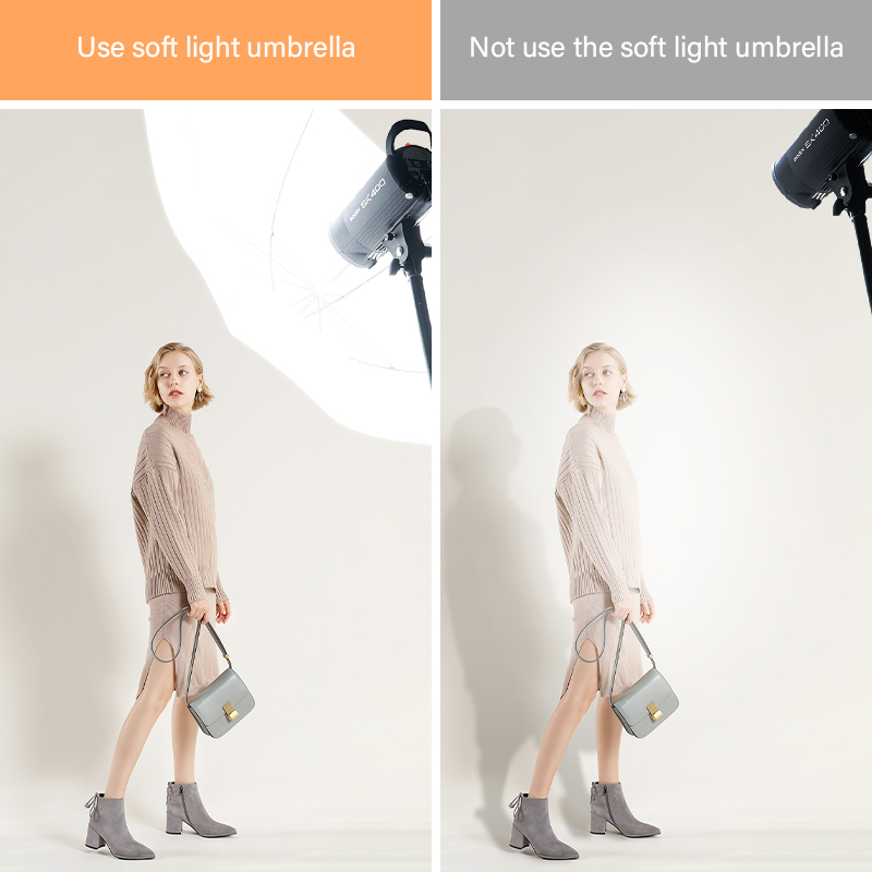 Parasolka dyfuzorowa 76 * 80 c – Photography Lighting Set recenzja i cena