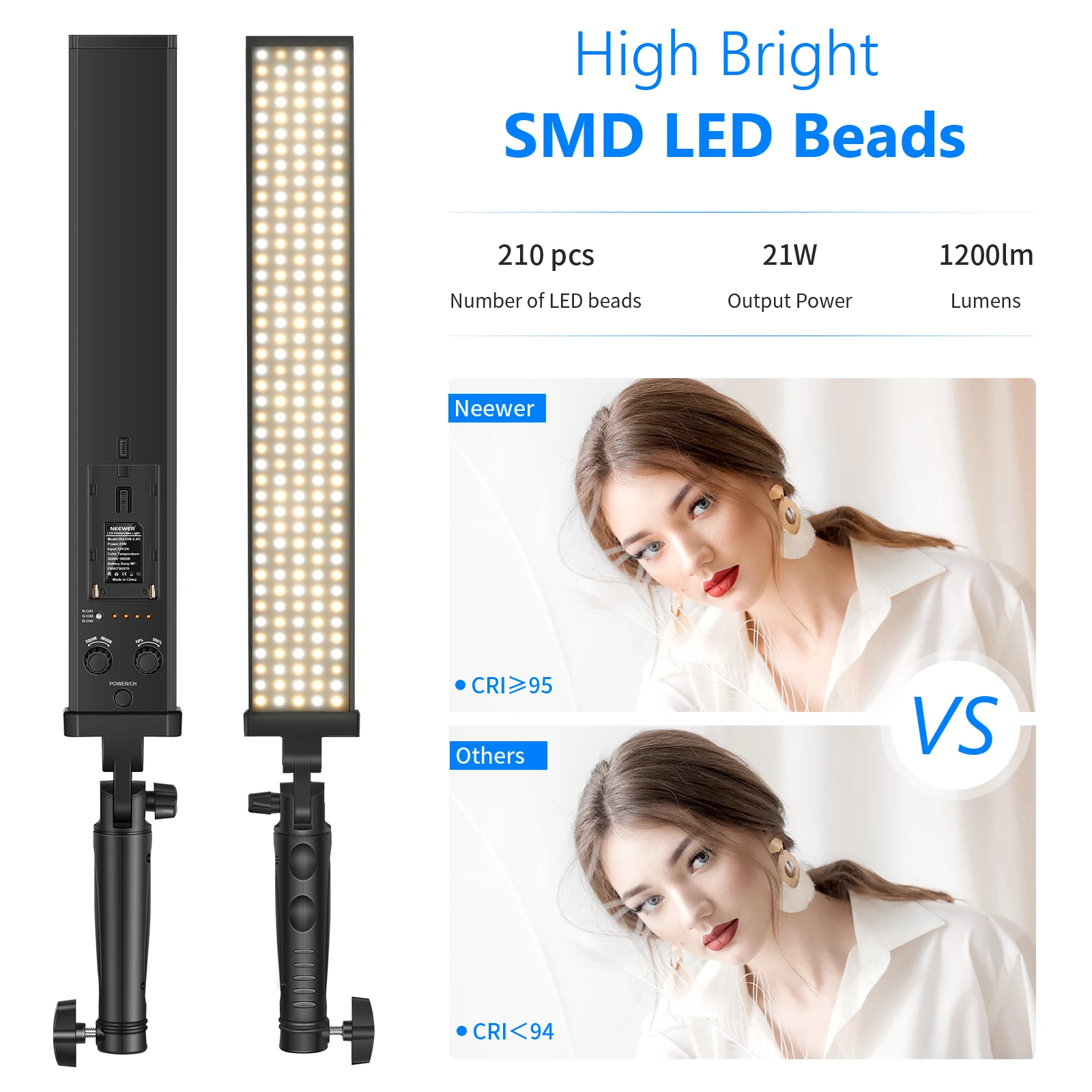 Neewer 3 Zestawy 2.4 GHz LED L – Photography Lighting Kit Neewer recenzja i cena