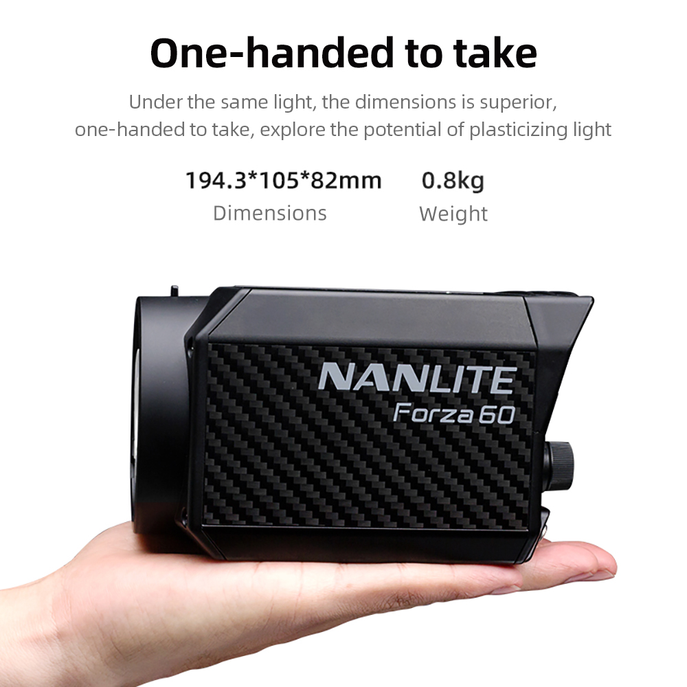 Nanlite Forza 60W Przenośna La – Portable Strobe Monolight recenzja i cena