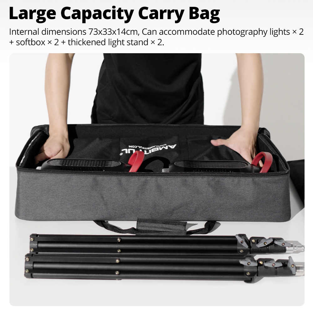 AMBITFUL nowa torba transporto – Photography Lighting Set recenzja i cena