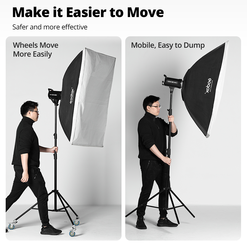 AMBITFUL 3 szt. Metalowe kółka – Photography Lighting Set recenzja i cena