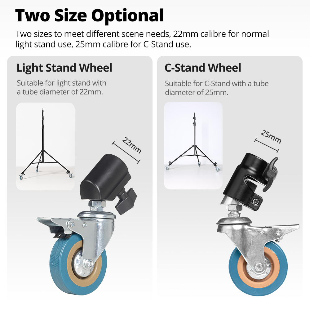AMBITFUL 3 szt. Metalowe kółka – Photography Lighting Set recenzja i cena