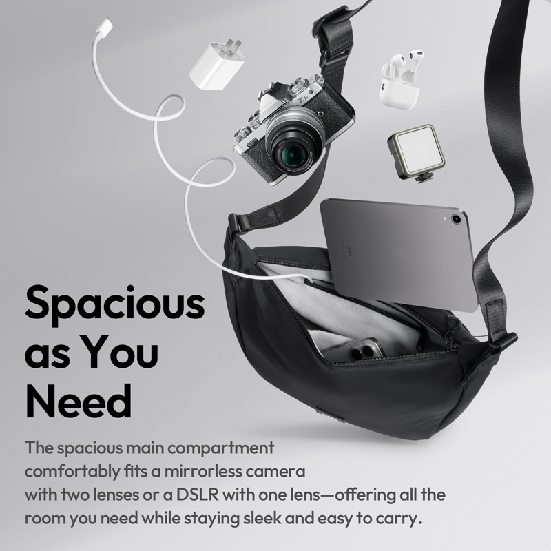 Ulanzi HMN1 Lunar Sling Bag Wh – Photography Lighting Indoor recenzja i cena