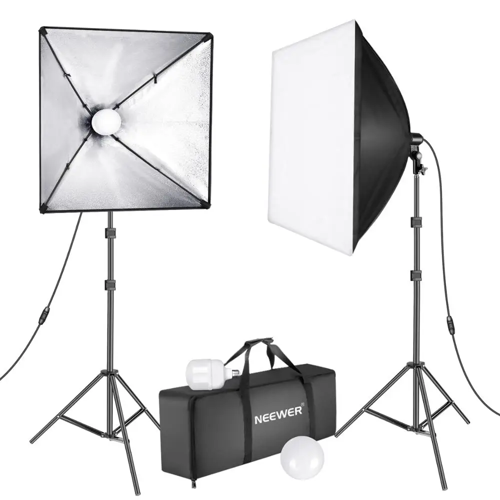 Ulepszony zestaw oświetlenia f – Photography Lighting Kit Neewer recenzja i cena