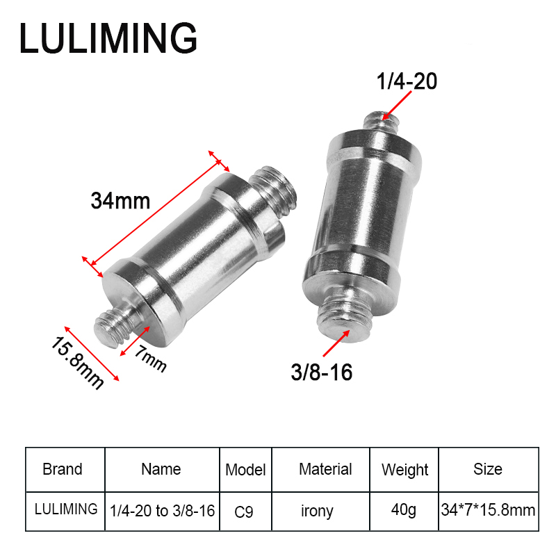 Adapter śrubowy 3/8 na 1/4 cal – Photography Lighting Reference recenzja i cena