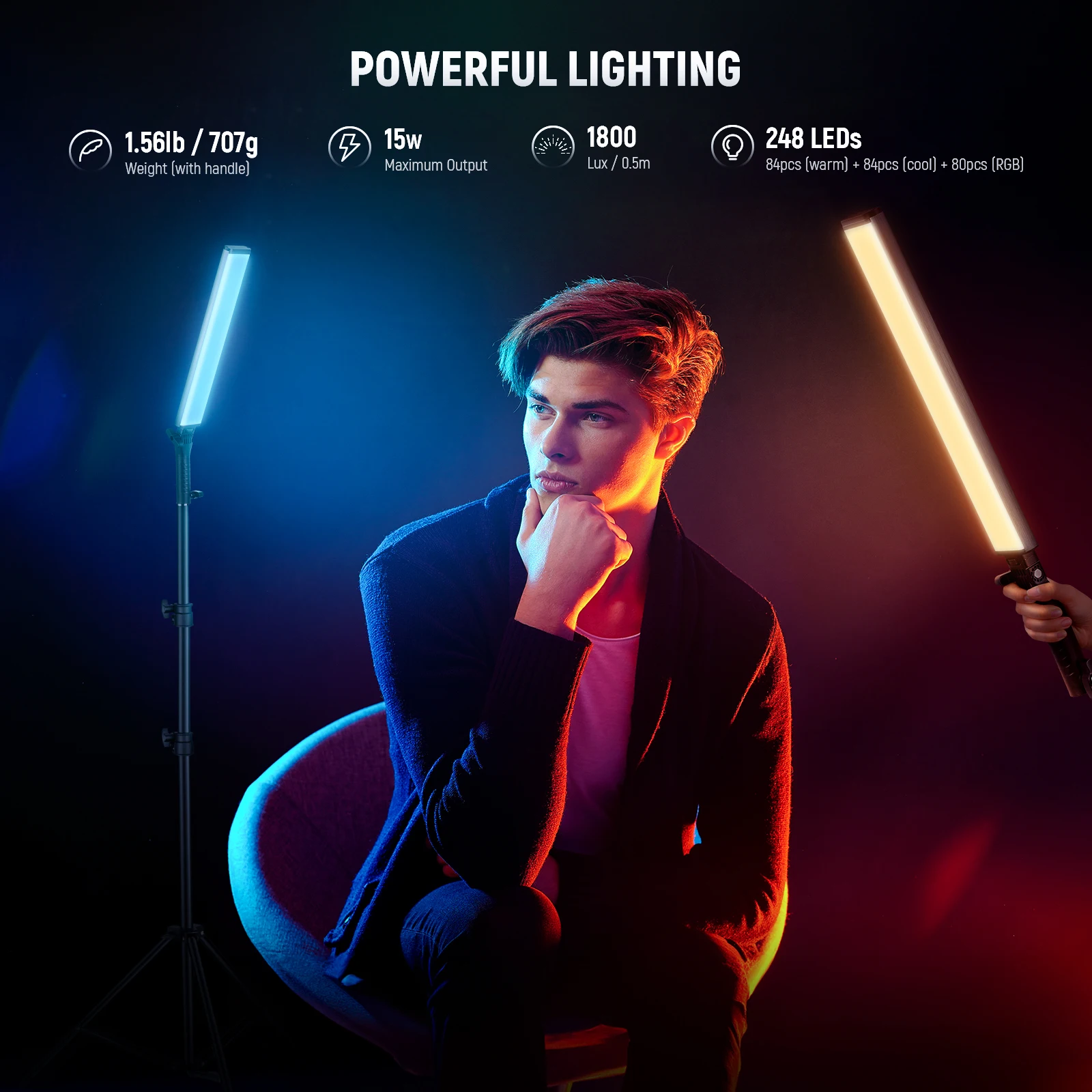 NEEWER Ulepszony Interaktywny  – Photography Lighting Kit Neewer recenzja i cena