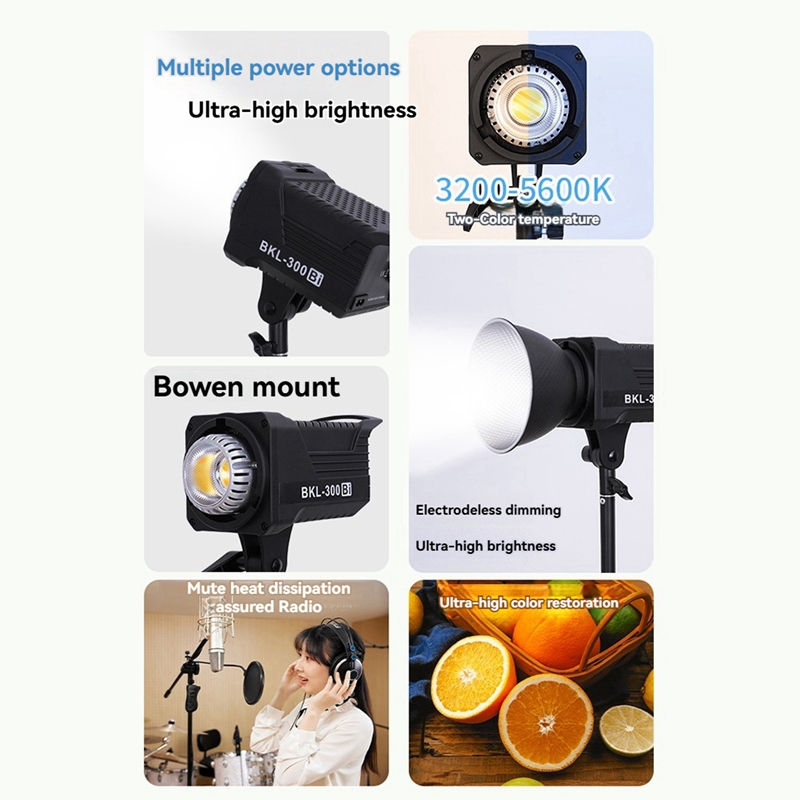 Lampa wideo Bi LED 300W, ciągł – Photography Lighting Indoor recenzja i cena