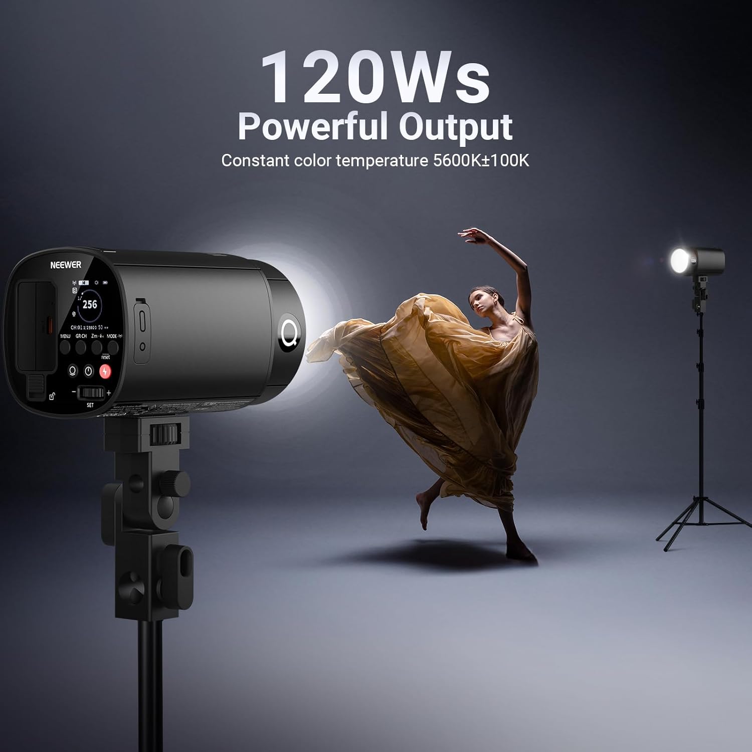 NEEWER 120Ws 2.4G TTL Zewnętrz – Portable Strobe Monolight recenzja i cena