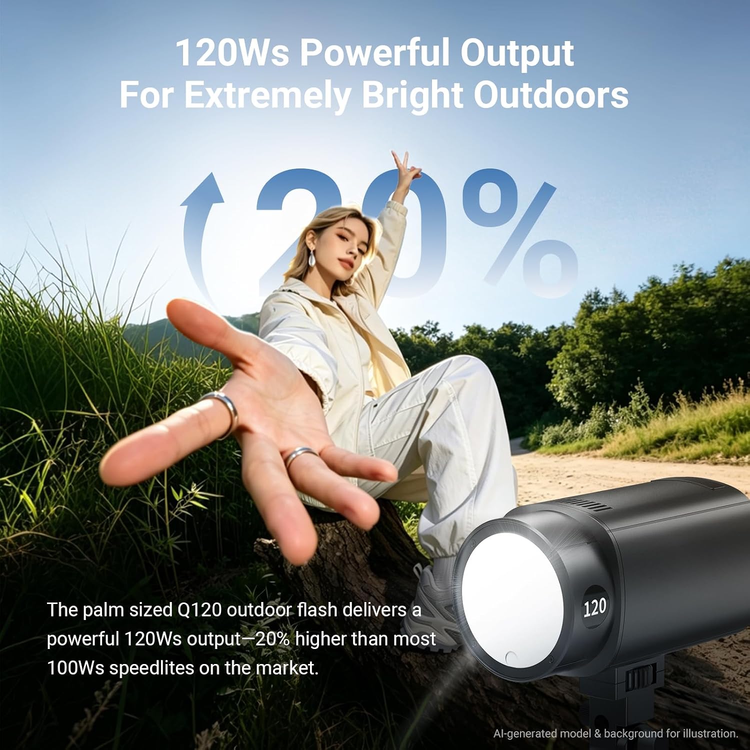 NEEWER Q120 120Ws 2.4G TTL Zew – Portable Strobe Monolight recenzja i cena