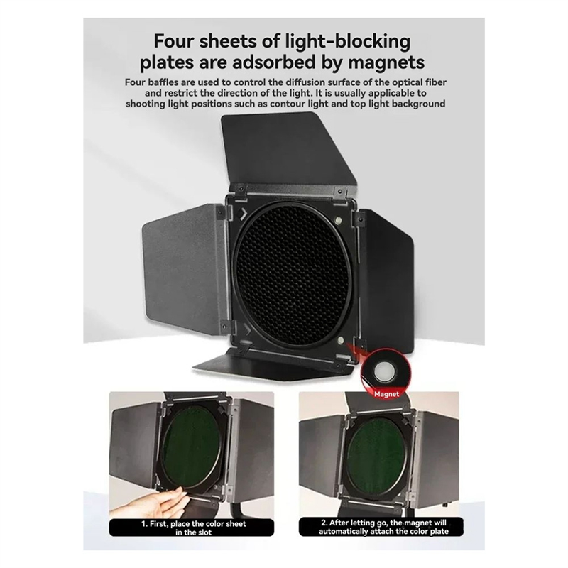 Zestaw żelów barwowych do oświ – Photography Lighting Set recenzja i cena