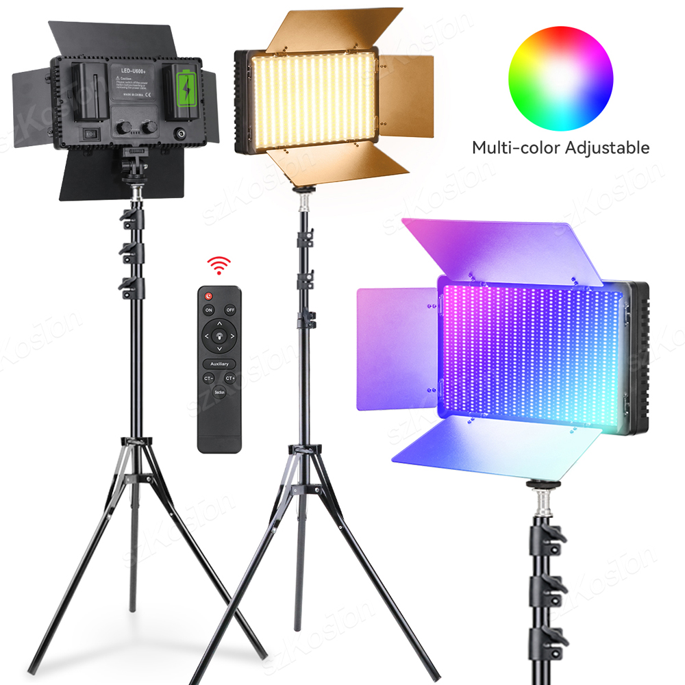 RGB Fotografia wideo LED Panel – Photography Lighting Set recenzja i cena