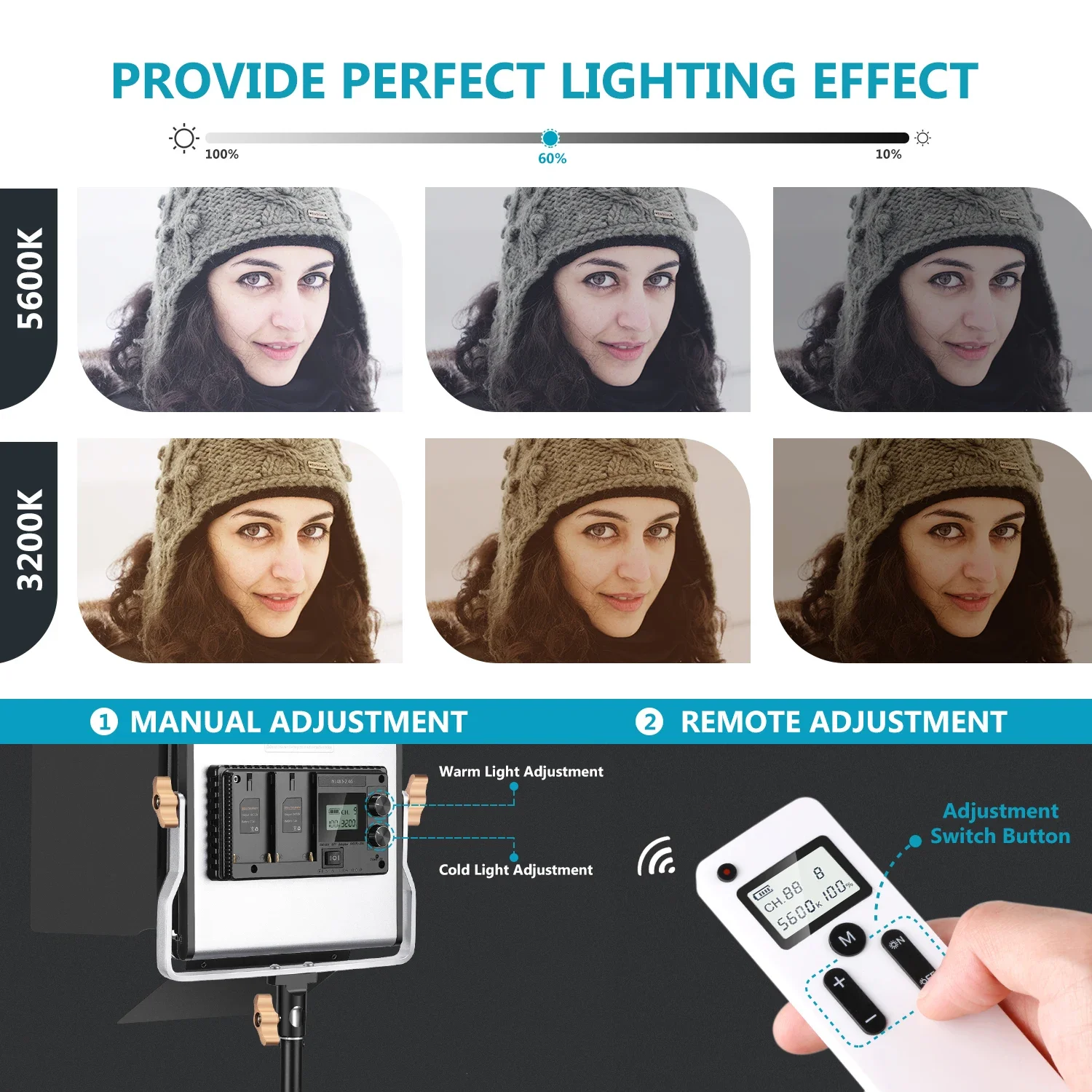 Neewer 2 sztuki Zaawansowane l – Photography Lighting Kit Neewer recenzja i cena